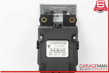 10-13 Porsche Panamera 970 Rear Seat Heater Door Lock Switch Control Panel OEM