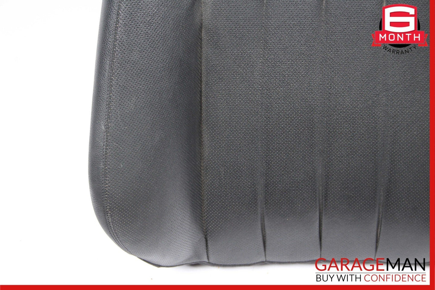 10-16 Mercedes W212 E350 E400 Front Left Top Upper Seat Cushion Cover Black OEM