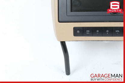 07-12 Mercedes GL450 R550 ML450 Seat Headrest Screen Monitor Display Trim Brown