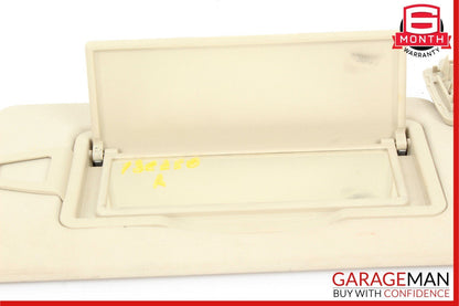 08-14 Mercedes W204 C250 Front Right Passenger Sun Visor Sunvisor Shade Beige