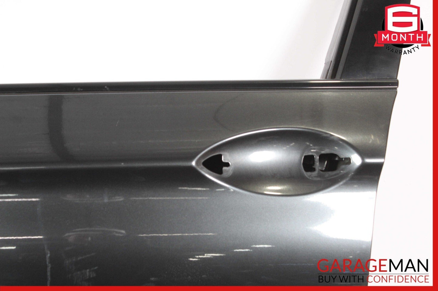 11-16 BMW 550i 535i 528i Front Left Driver Side Door Shell Panel Black OEM