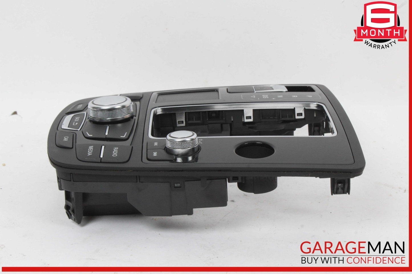12-15 Audi A6 Front Center Console MMI Gear Shifter Bezel 4G1919610C OEM