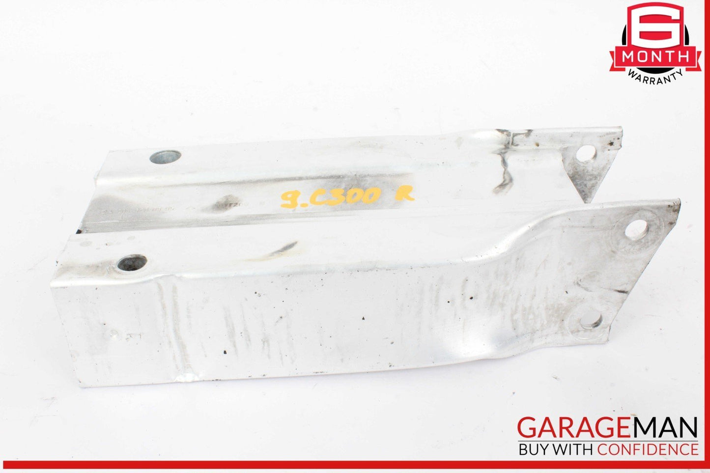 08-14 Mercedes W204 C300 Front Right Bumper Reinforcement Impact Bar Bracket OEM