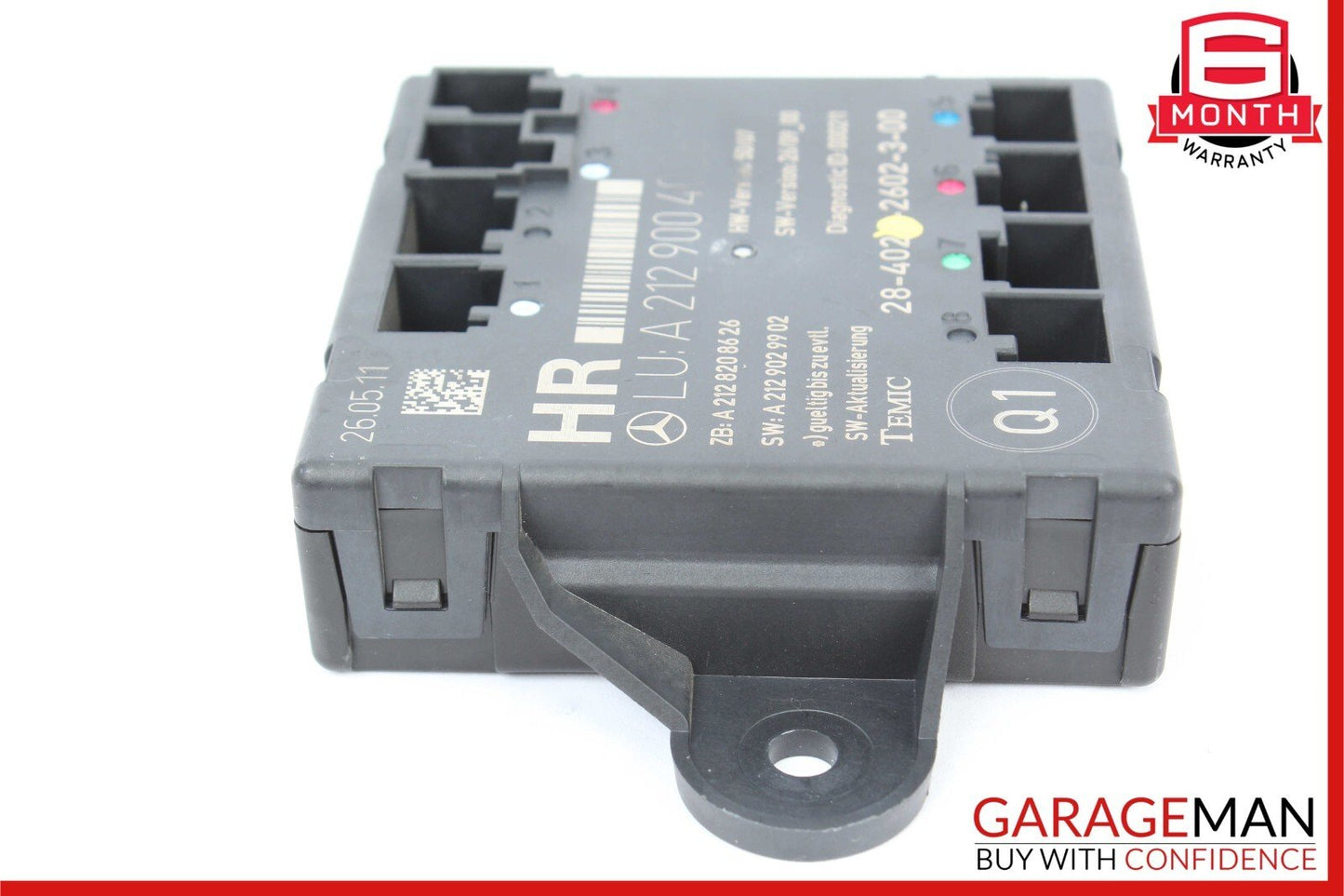 08-18 Mercedes C250 C300 C350 GLK350 Rear Right Side Door Control Module Unit
