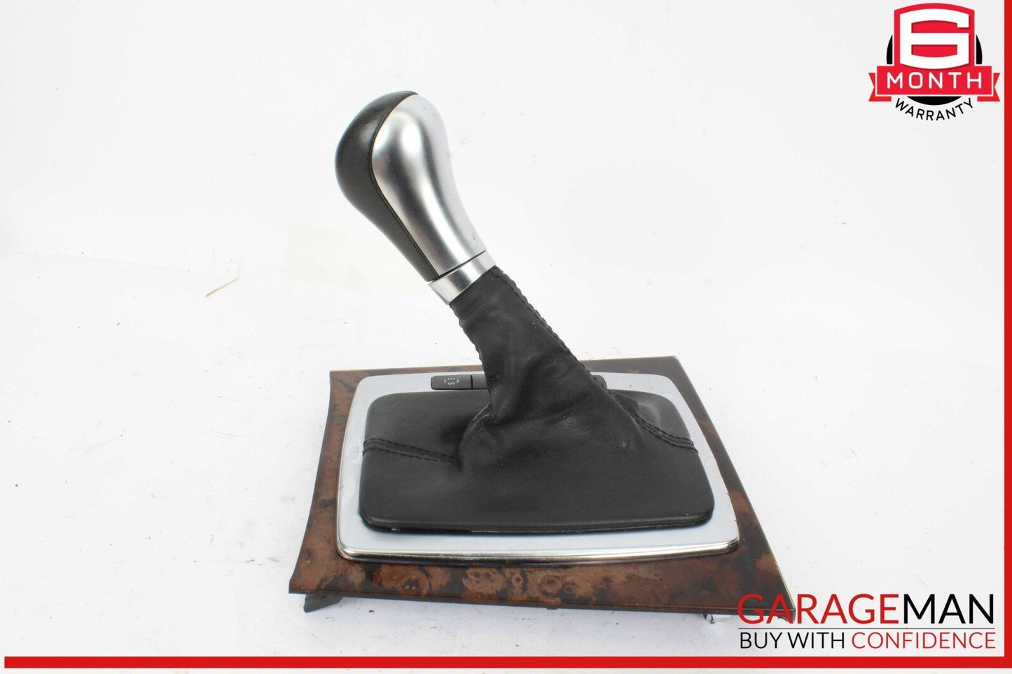 12-14 Mercedes W204 C250 Gear Shift Selector Indicator Knob Boot Assembly OEM