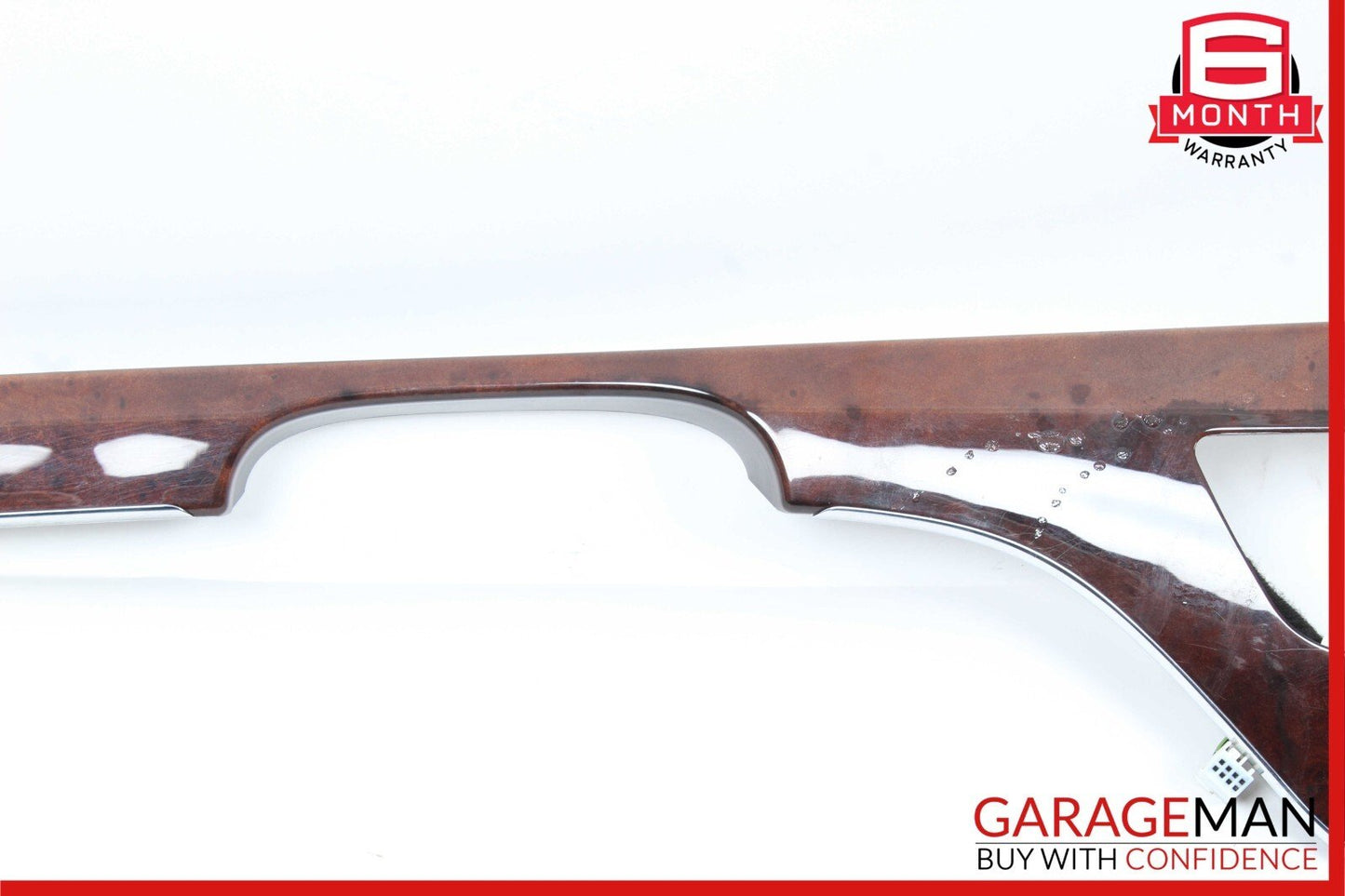 07-09 Mercedes W221 S550 Dashboard Dash Center Trim Bezel Wood OEM