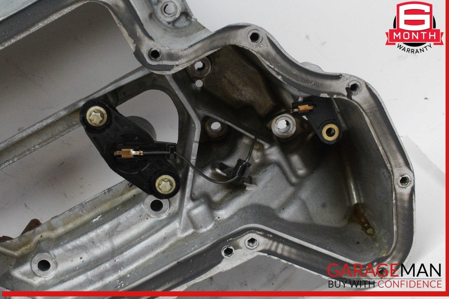 05-11 Mercedes W204 C300 Engine Upper Oil Sump Baffle Pan 2720142102 OEM