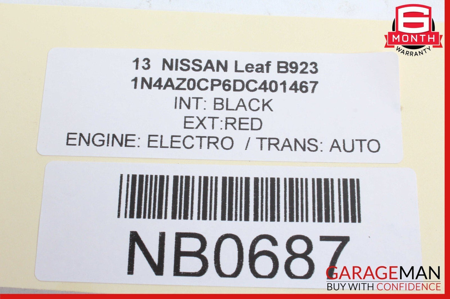 13-17 Nissan Leaf Driver Alert Sound Control Unit 285N6-3NF1A OEM