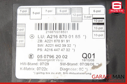 07-14 Mercedes W216 CL550 CL63 AMG Left Driver Side Door Control Module OEM