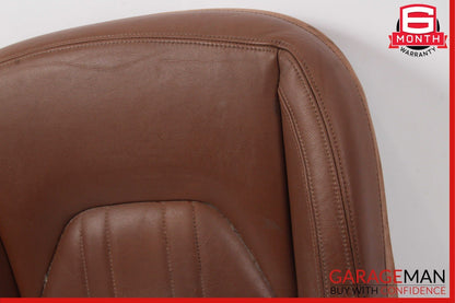 14-17 Maserati Ghibli M157 Front Right Lower Bottom Seat Cushion Cover Brown OEM