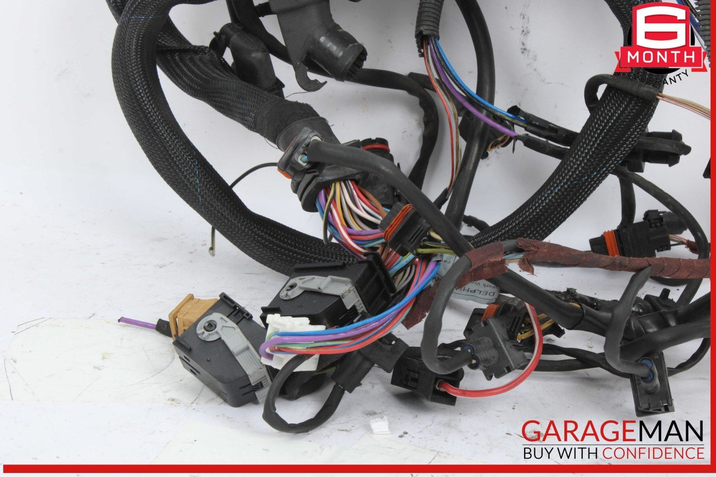 00-06 Mercedes W220 S500 5.0L Engine Wire Wiring Harness 2205460037 OEM