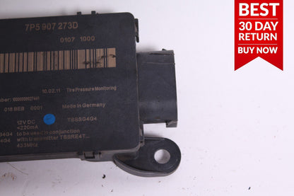 10-17 PORSCHE CAYENNE 958 S TIRE PRESSURE MONITOR CONTROL MODULE A66 OEM