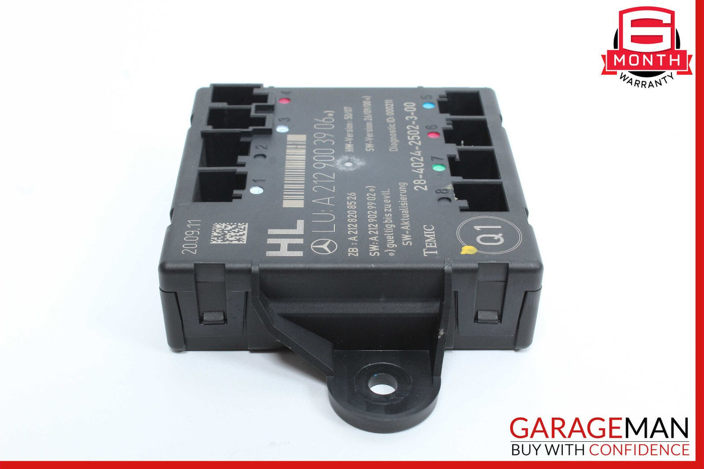 08-18 Mercedes W204 C250 C350 CLS550 Rear Left Side Door Control Module OEM