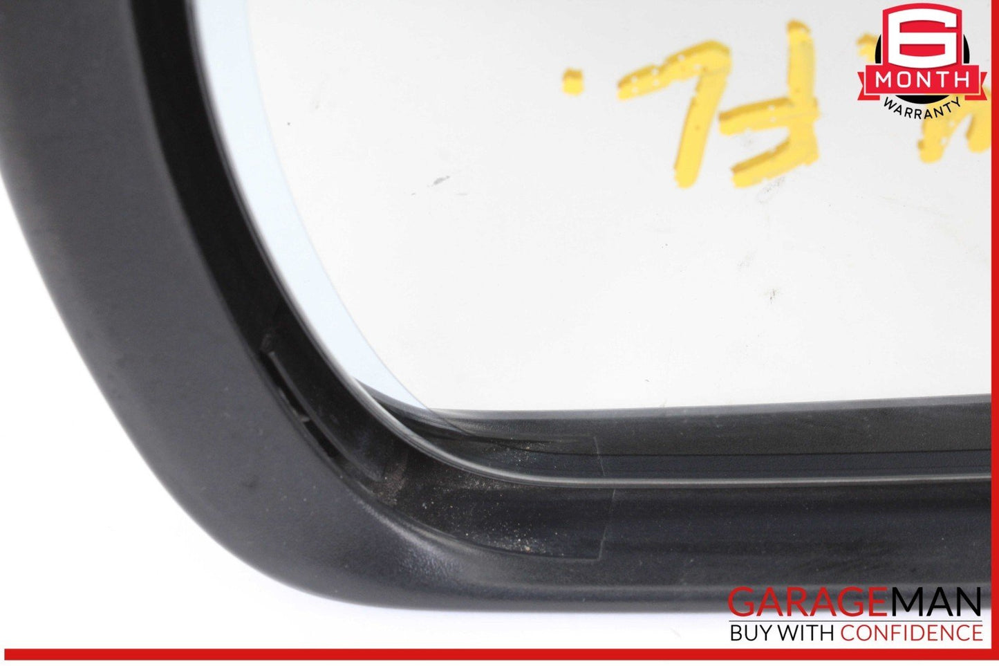 14-17 Maserati Ghibli S Front Left Driver Side Door Rear View Mirror Black OEM