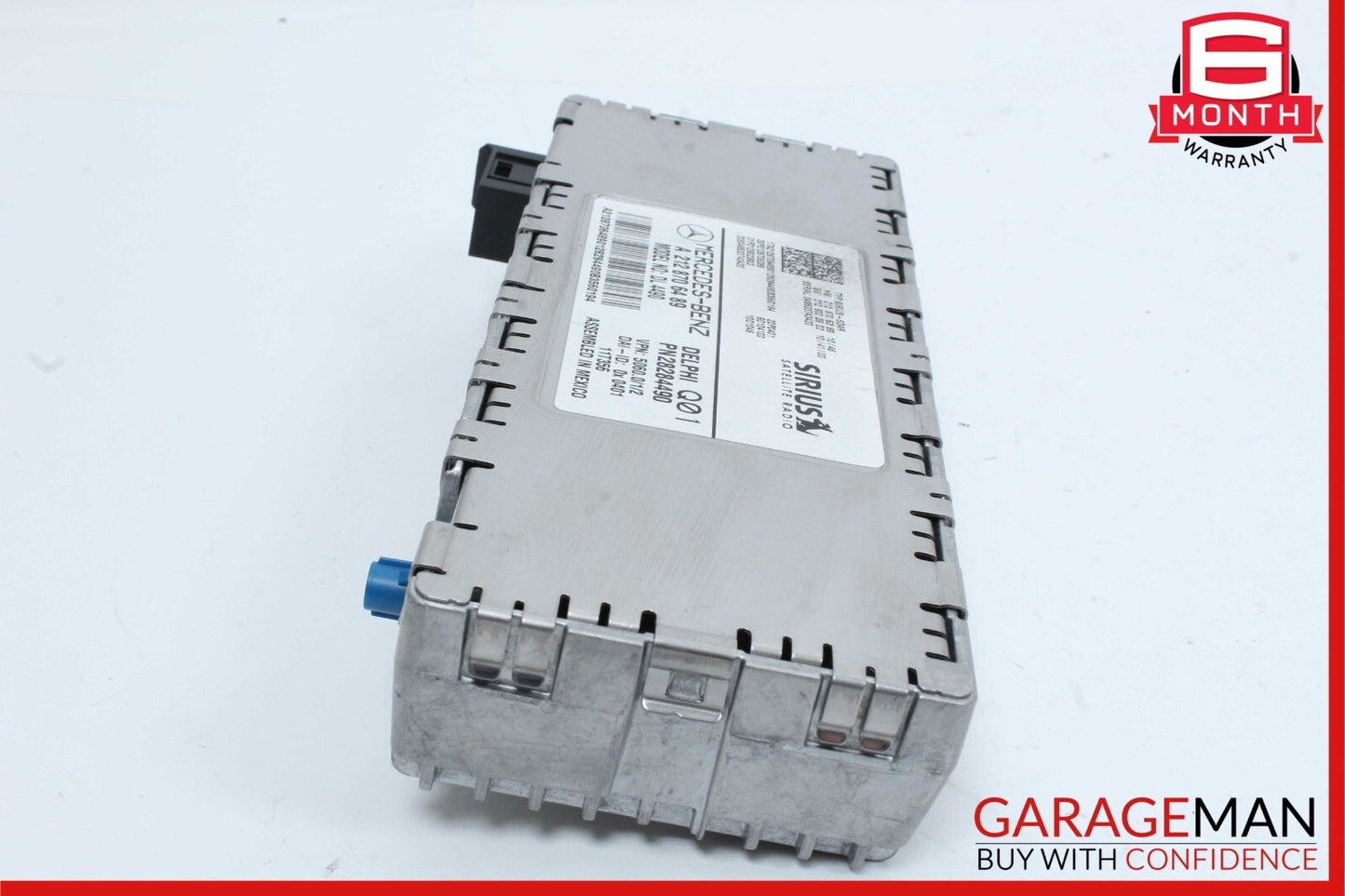 10-17 Mercedes W212 E550 E350 Sirius Satellite Radio Receiver 2128706489 OEM