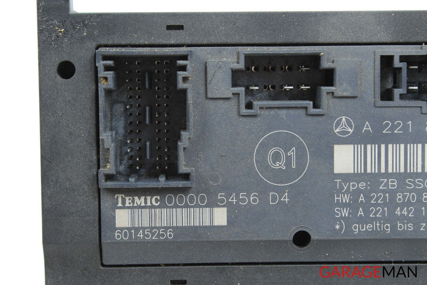 07-13 Mercedes W221 S450 S550 Front Left Driver Seat Control Unit 2218702386 Q1