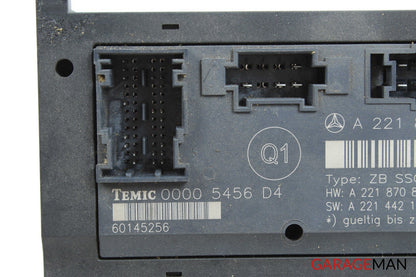 07-13 Mercedes W221 S450 S550 Front Left Driver Seat Control Unit 2218702386 Q1
