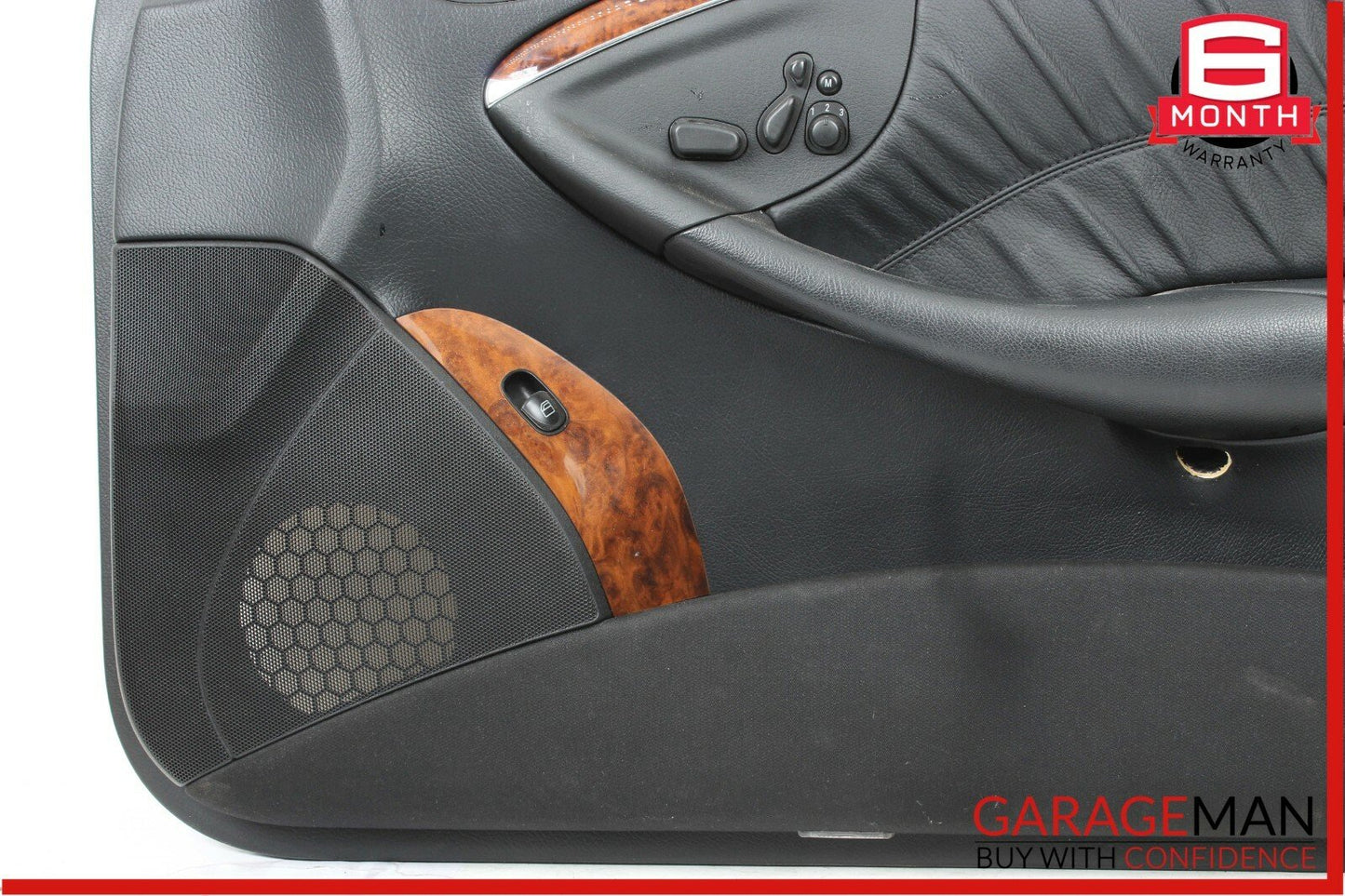 06-09 Mercedes W209 CLK350 CLK500 Right Passenger Interior Door Panel Black OEM