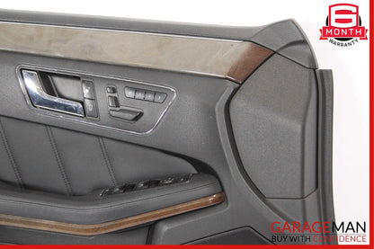 10-13 Mercedes W212 E350 E550 Front Left Driver Side Interior Door Panel Assy