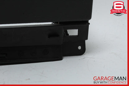 07-09 Mercedes W221 S550 S450 Center Console Dashboard CD Player Cover Black OEM