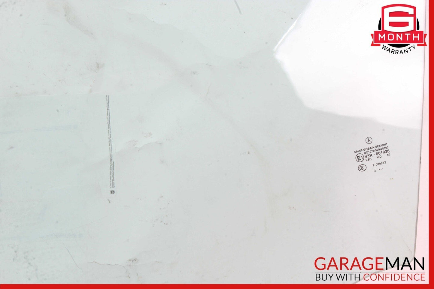 03-12 Mercedes R230 SL500 SL55 AMG Front Left Driver Side Door Window Glass OEM