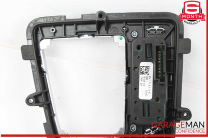 17-19 Audi Q7 Gear Shift Shifter Trim Cover Panel w/ Parking Brake Switch OEM