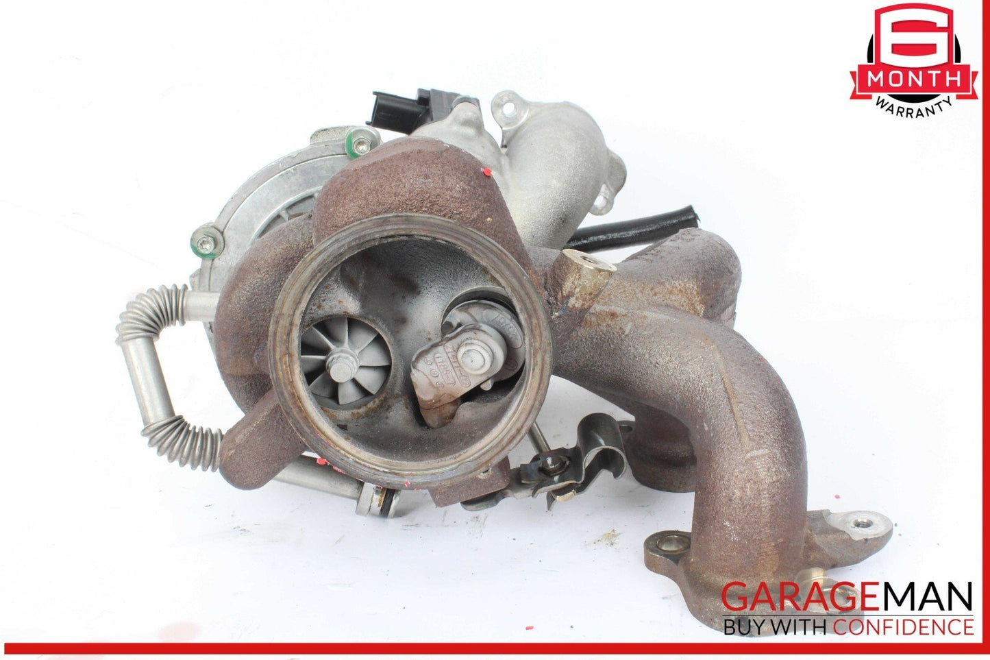 14-20 Maserati Quattroporte Ghibli Left Turbocharger Turbo Charger Manifold OEM