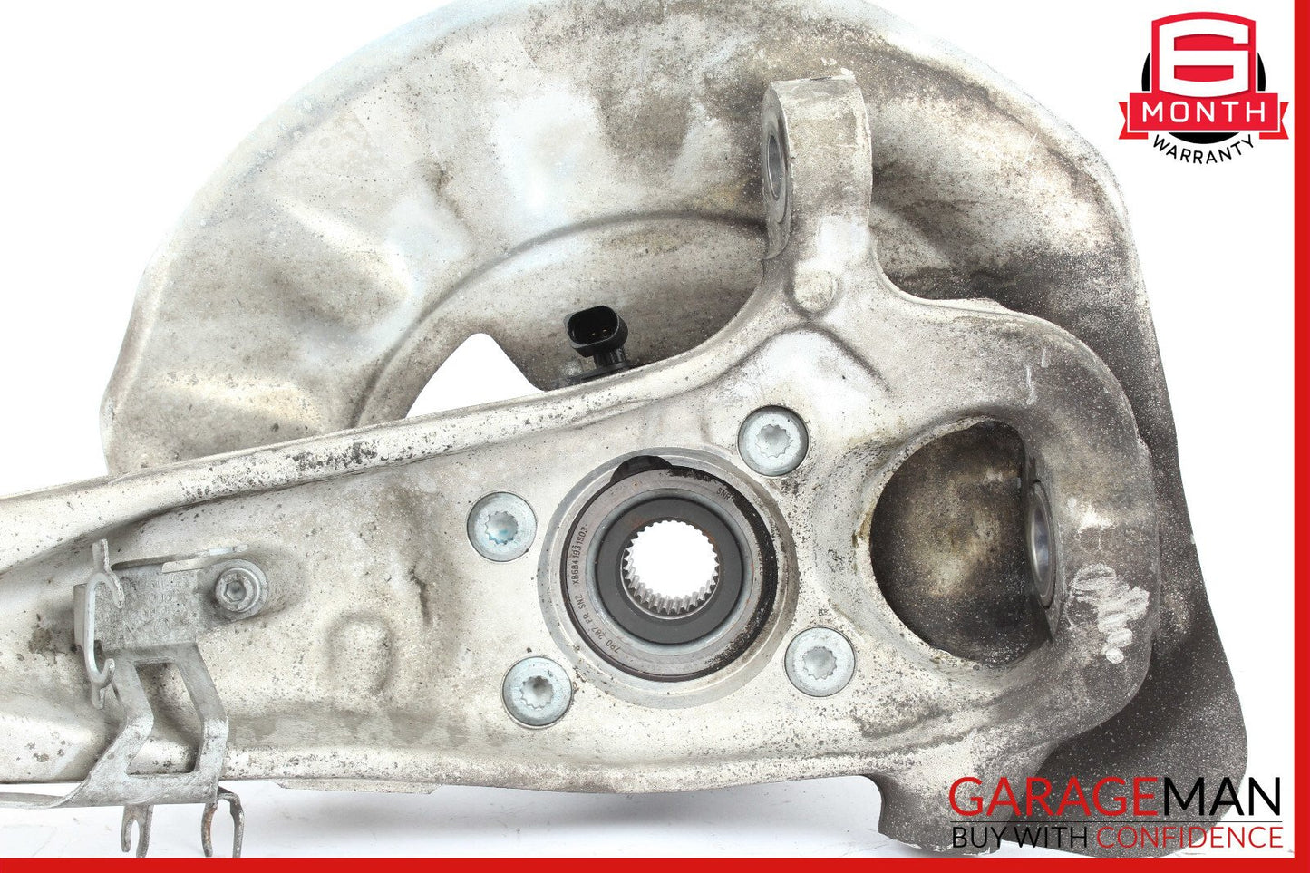 11-18 Porsche Cayenne 958 Front Right Spindle Knuckle Hub Bearing OEM
