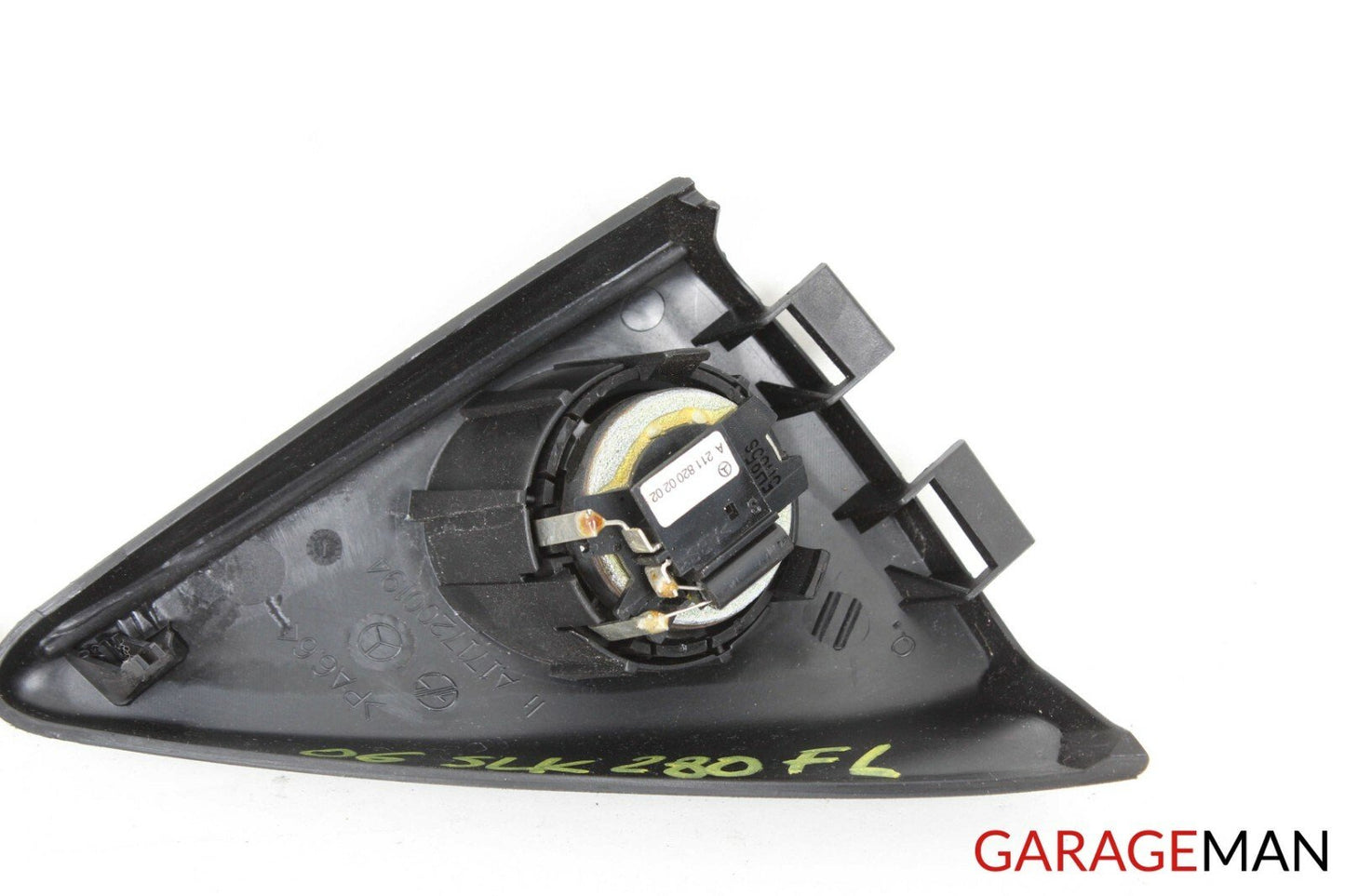 05-08 Mercedes R171 SLK280 Front Left & Right Side Door Tweeter Speaker Cover