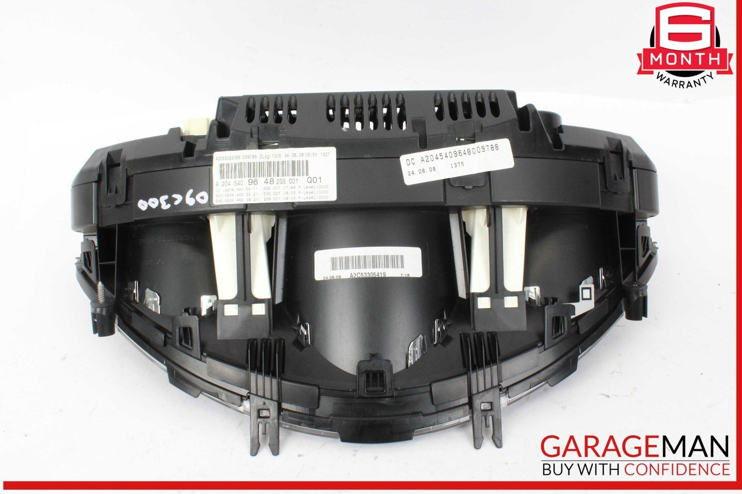 08-11 Mercedes W204 C300 C350 Instrument Speedometer Cluster 2045409648 OEM