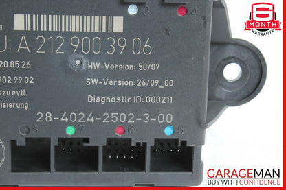 08-14 Mercedes W204 C250 C300 C350 Rear Left Side Door Control Module Unit