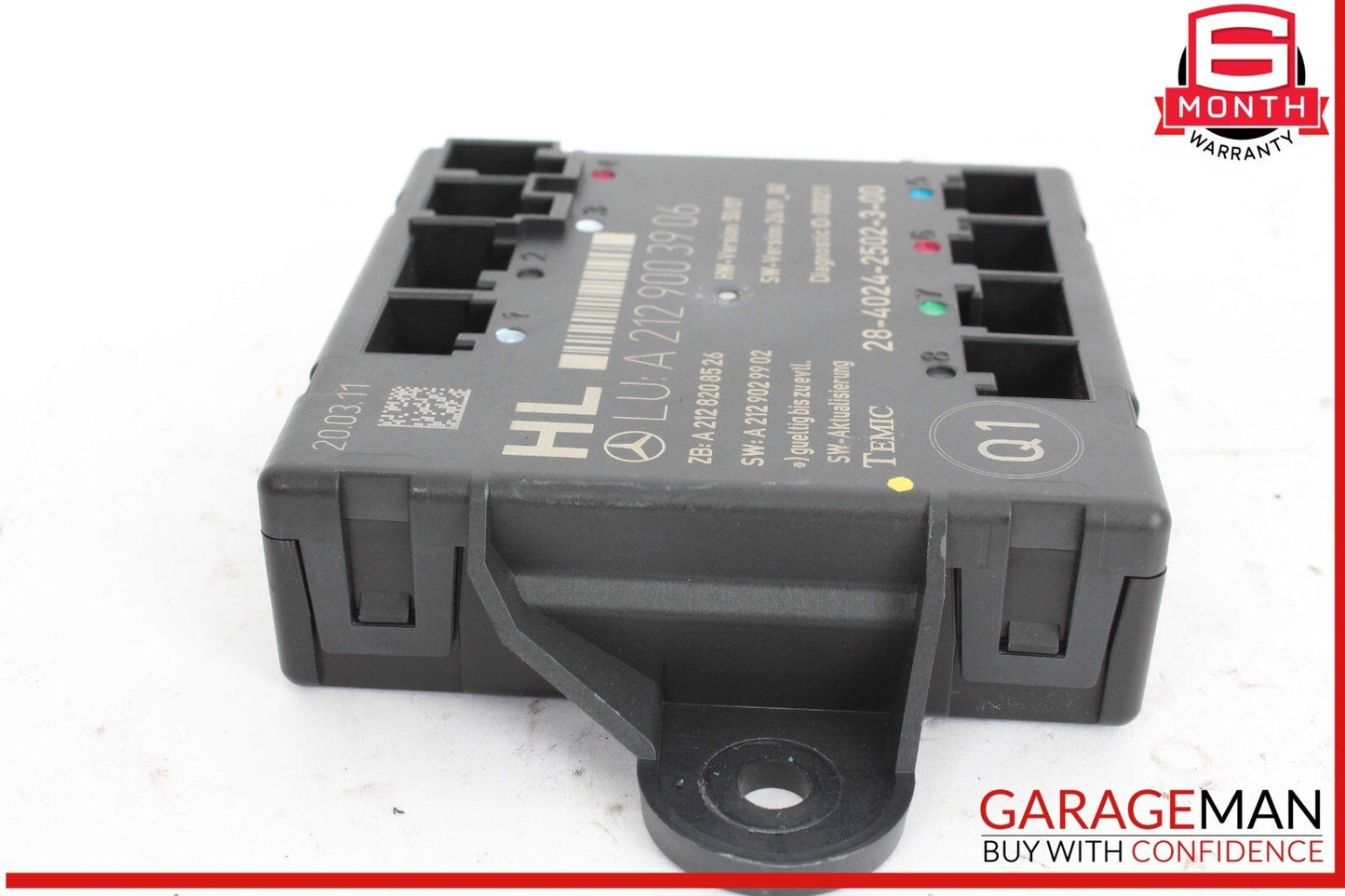 08-14 Mercedes W204 C300 Rear Left Driver Side Door Control Module Unit OEM