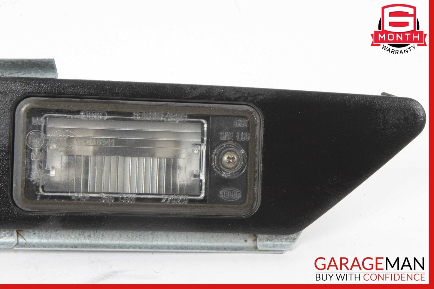 10-13 Audi S5 Boot Handle Tailgate Number Plate Light 8E0827657 OEM