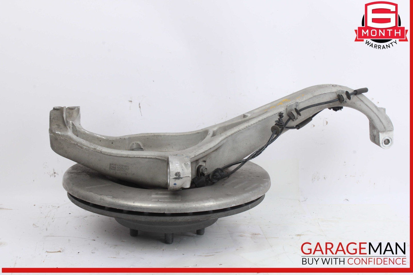 17-23 Tesla Model 3 Front Left Side Spindle Knuckle w/ Brake Rotor Disc OEM