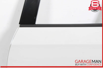 12-15 BMW X1 Rear Left Driver Side Door Shell White OEM