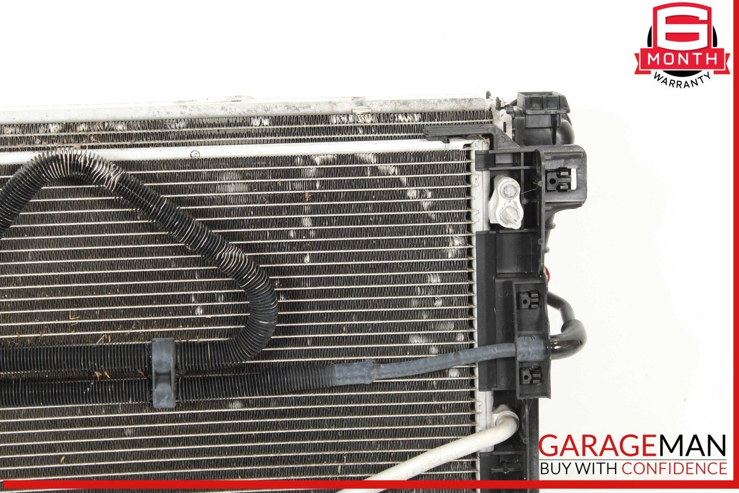 12-15 Mercedes R172 SLK250 Engine Cooling Radiator AC Air A/C Condenser Assy OEM