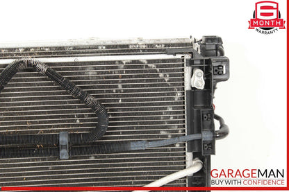 12-15 Mercedes R172 SLK250 Engine Cooling Radiator AC Air A/C Condenser Assy OEM