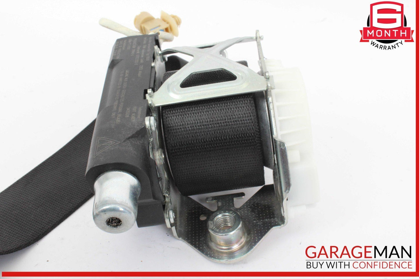10-16 Porsche Panamera 970 Rear Left or Right Side Seat Belt Black OEM