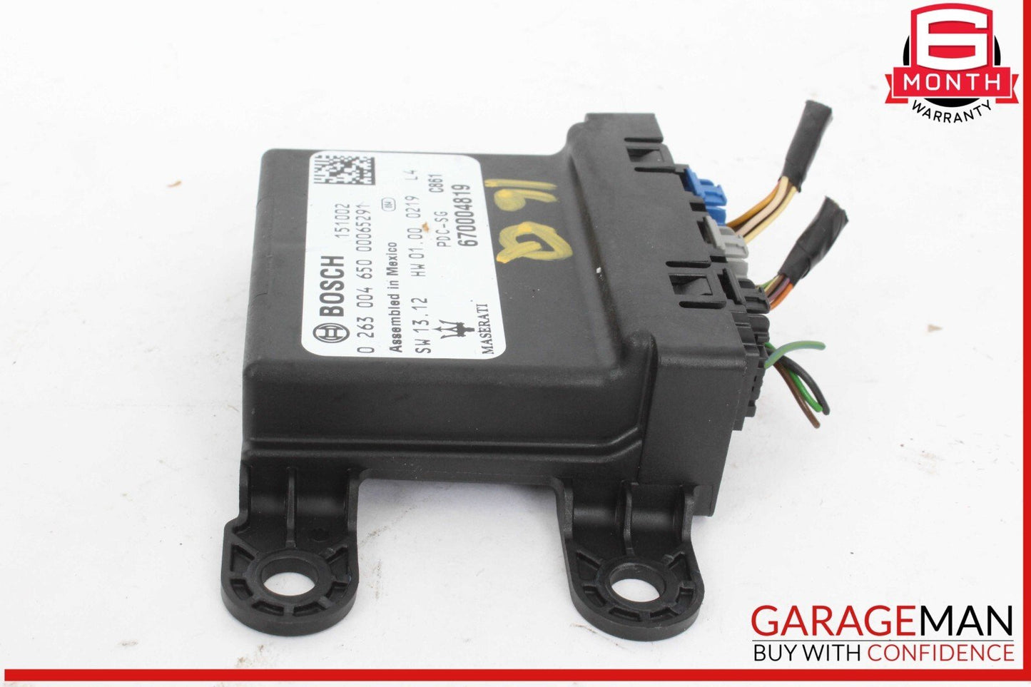 14-18 Maserati Quattroporte Parking Park Sensor Control Module Unit 670004819