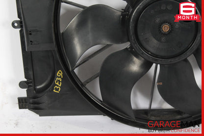 08-18 Mercedes C250 E250 CLS400 Engine Cooling Fan Shroud Motor Assembly