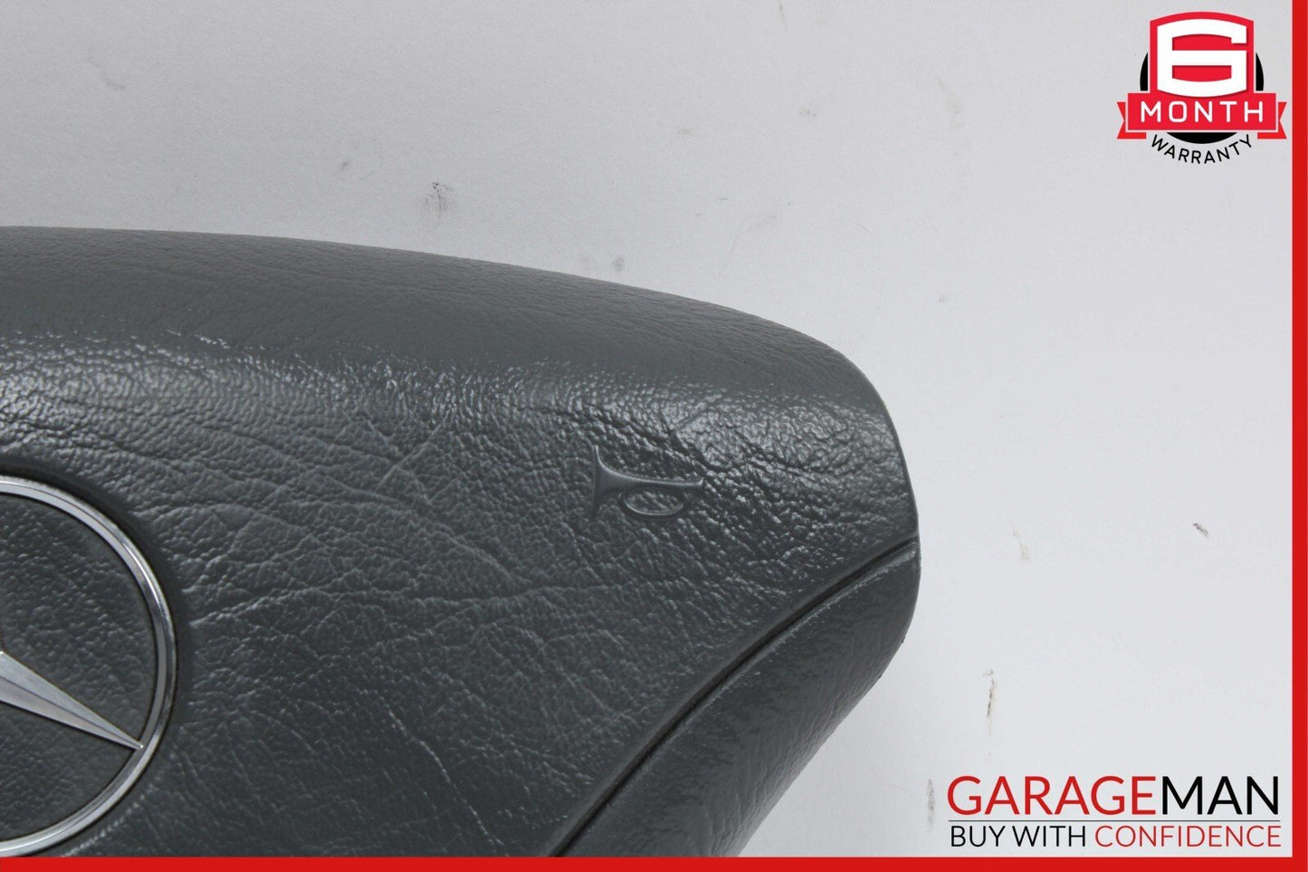 98-04 Mercedes R129 SL500 SLK230 Driver Steering Wheel Airbag Air Bag Gray OEM