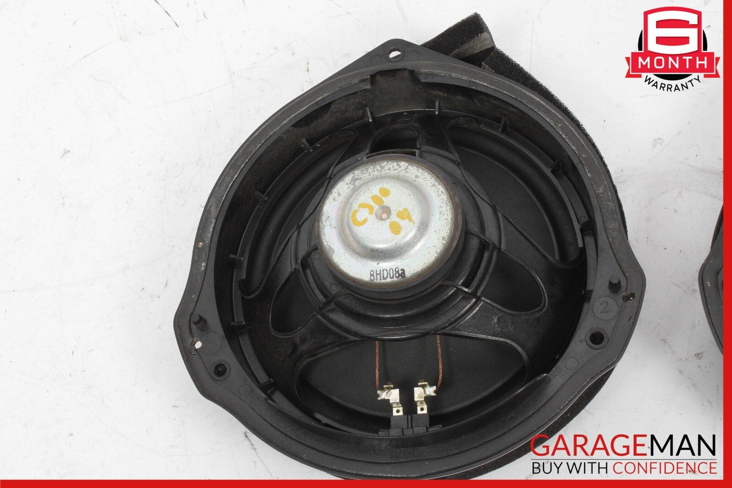 08-18 Mercedes W204 C300 E350 Rear Left & Right Door Audio Sound Speakers Set