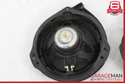 08-18 Mercedes W204 C300 E350 Rear Left & Right Door Audio Sound Speakers Set