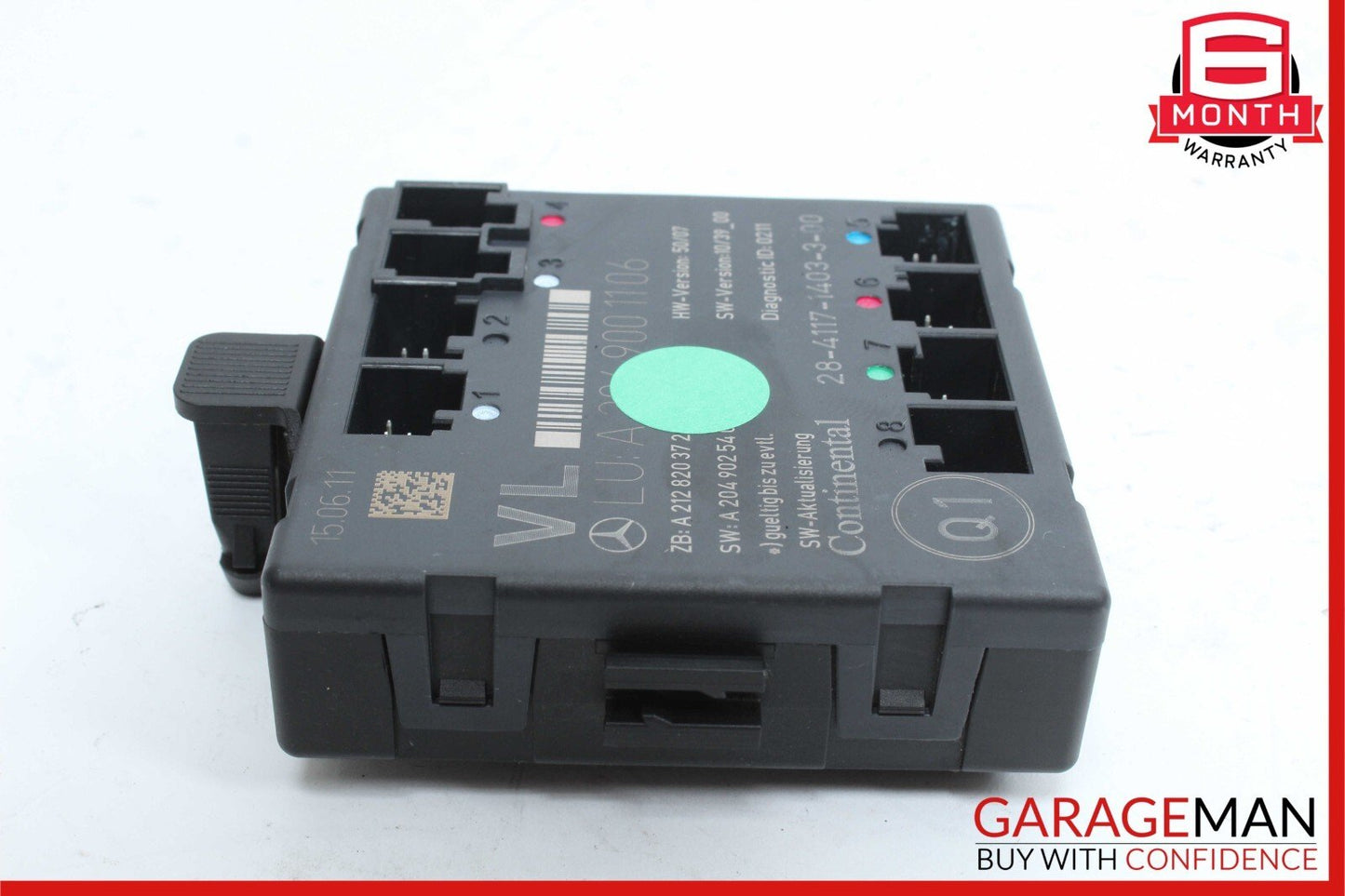 08-18 Mercedes W204 C250 C350 E350 E400 Front Left Side Door Control Module OEM