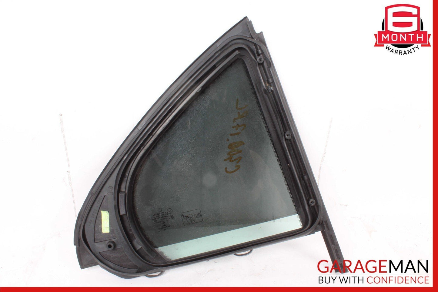 15-20 Mercedes W205 C300 C350e C400 Rear Left Side Door Window Quarter Glass OEM