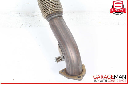 18-25 Audi Q5 2.0L Hybrid Front Resonator Exhaust Pipe Muffler Silencer OEM