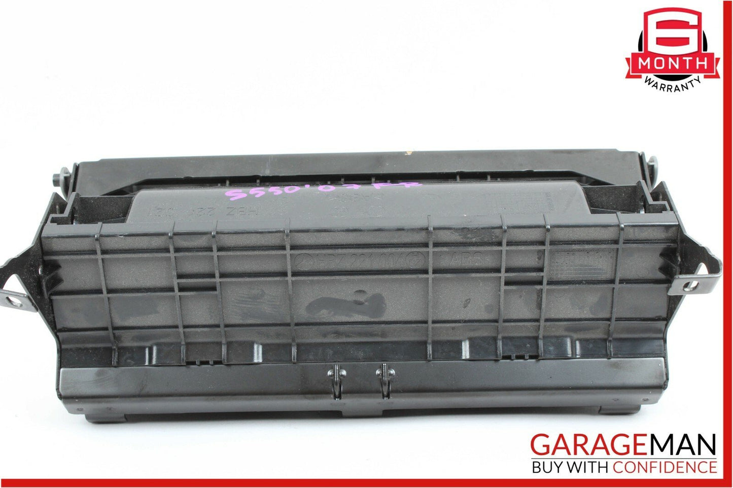 07-13 Mercedes W221 S550 Front Right Side Under Seat Storage Compartment Gray