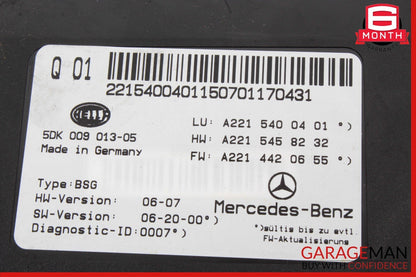 07-14 Mercedes W216 CL550 S350 Electric Power Supply Fuse Box Module Unit OEM