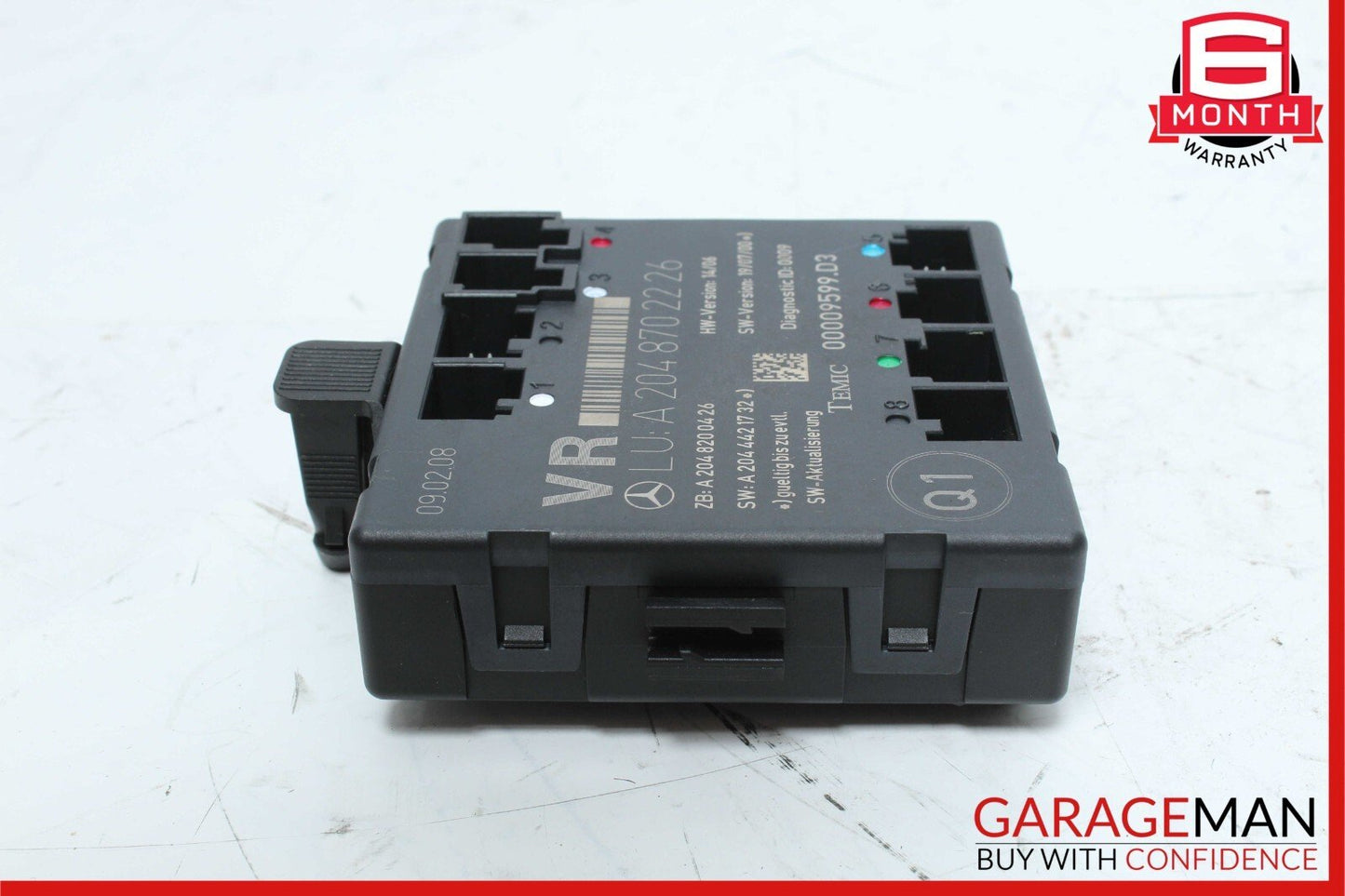 08-14 Mercedes W204 C350 Front Right Passenger Side Door Control Module Unit OEM