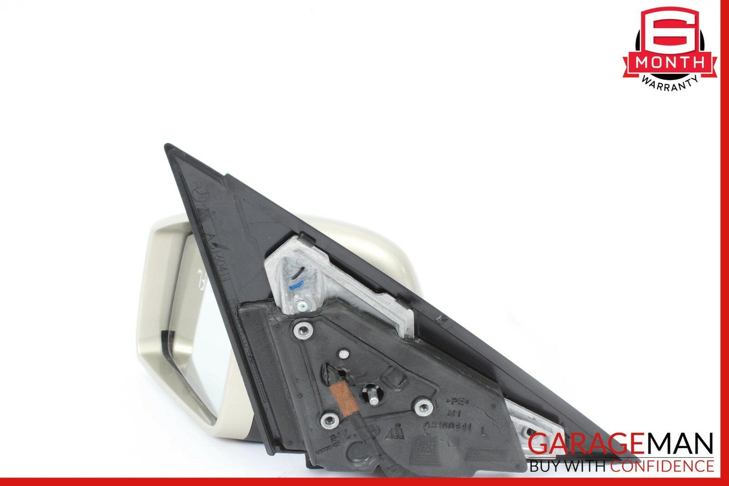 12-14 Mercedes W204 C250 C63 AMG Front Left Side Mirror Rear View Door Beige